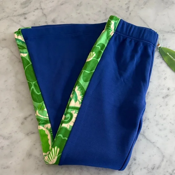 Farm Rio Tropical Groove Flare Leg Track Pants Sweatpants - Picture 14 of 16